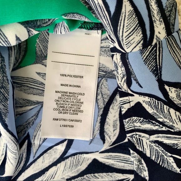 Laundry spaghetti strap asymmetrical hem top - Picture 4 of 6